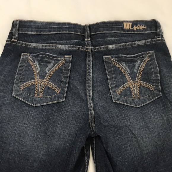 🌞 Kut From The Kloth Denim Shorts Dark Wash 6 - Picture 6 of 14
